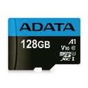 Memoria Flash Adata Premier, 128GB MicroSDXC UHS-I Clase 10, con Adaptador SKU: AUSDX128GUICL10A1-RA1