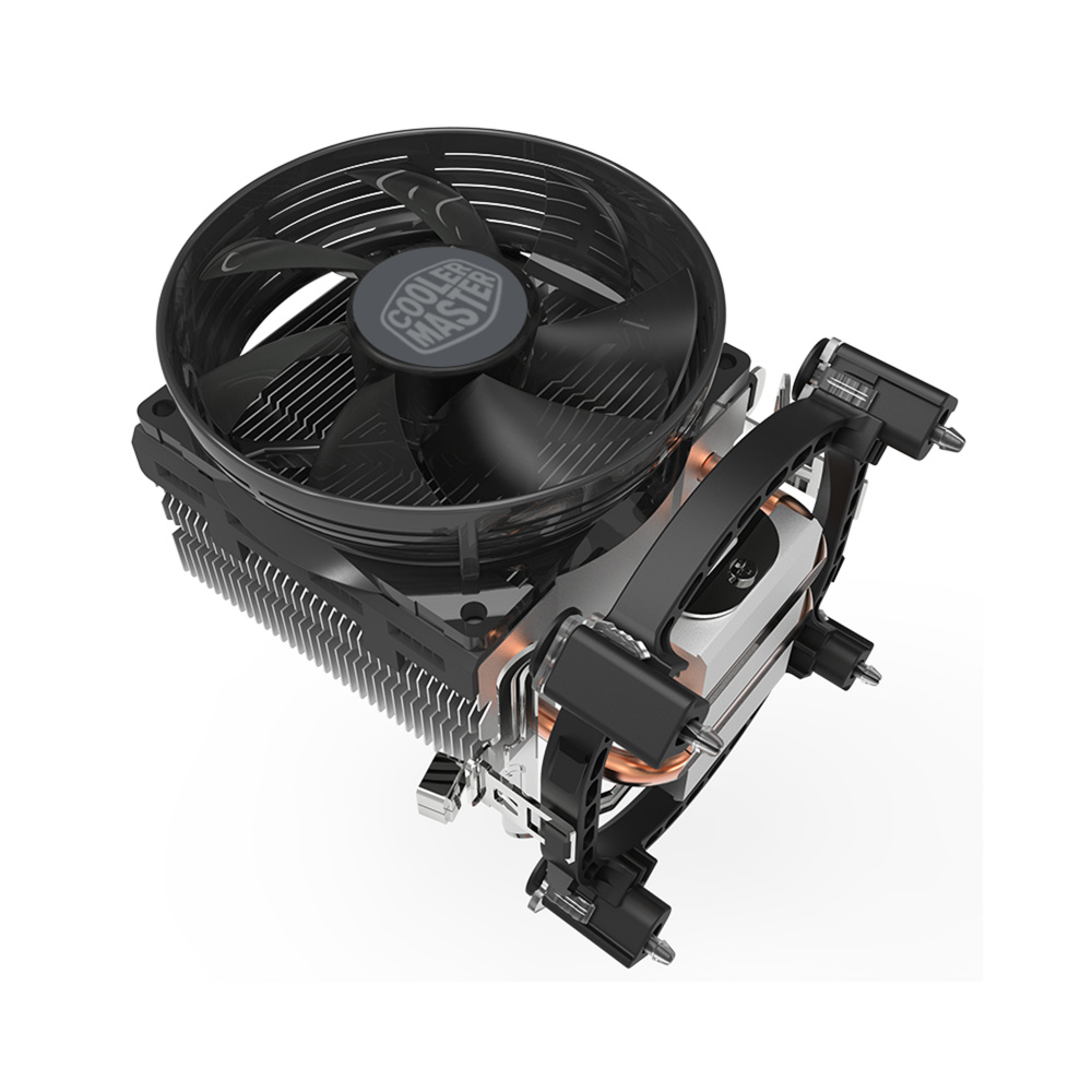 Disipador CPU Cooler Master Hyper T20, 955mm, 2000RPM, Negro LGA 1150 (Zócalo H3), LGA 1151 (Zócalo H4), LGA 1366 (Socket B), LGA 2011 (Socket R), LGA 2011-v3 (Socket R), LGA 775 (Socket T), Socket AM2, Socket AM3, Socket AM3+, Socket AM4, Toma FM1, Toma FM2+ SKU: RR-T20-20FK-R1