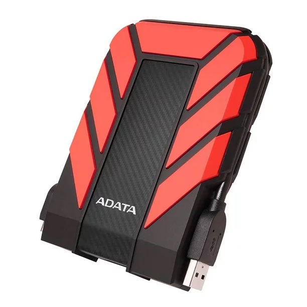 Disco Duro Externo Adata HD710 Pro 2.5'', 1TB, USB 3.0, Negro/Rojo, A Prueba de Agua y Golpes - para Mac/PC SKU: AHD710P-1TU31-CRD