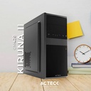 Gabinete Acteck Kiruna II GM420, Midi-Tower, ATX/Micro-ATX/Mini-ATX, USB 2.0, con Fuente 500W, sin Ventiladores Instalados, Negro SKU: AC-935685