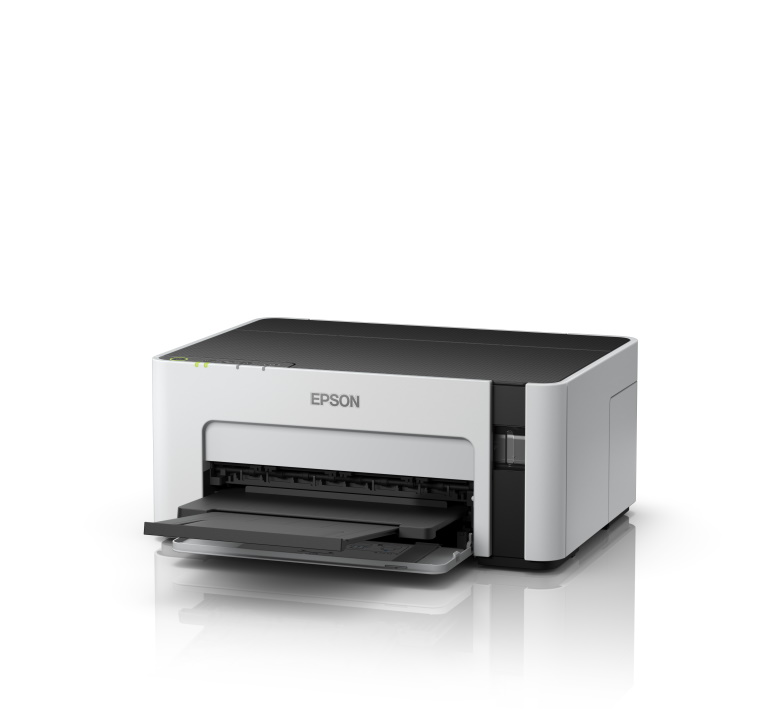 Impresora Epson EcoTank M1120, Blanco y Negro, Tinta Continua, Tanque de Tinta, Inalámbrico, Impresora Monocromática Wifi Direct 32ppm SKU: C11CG96301