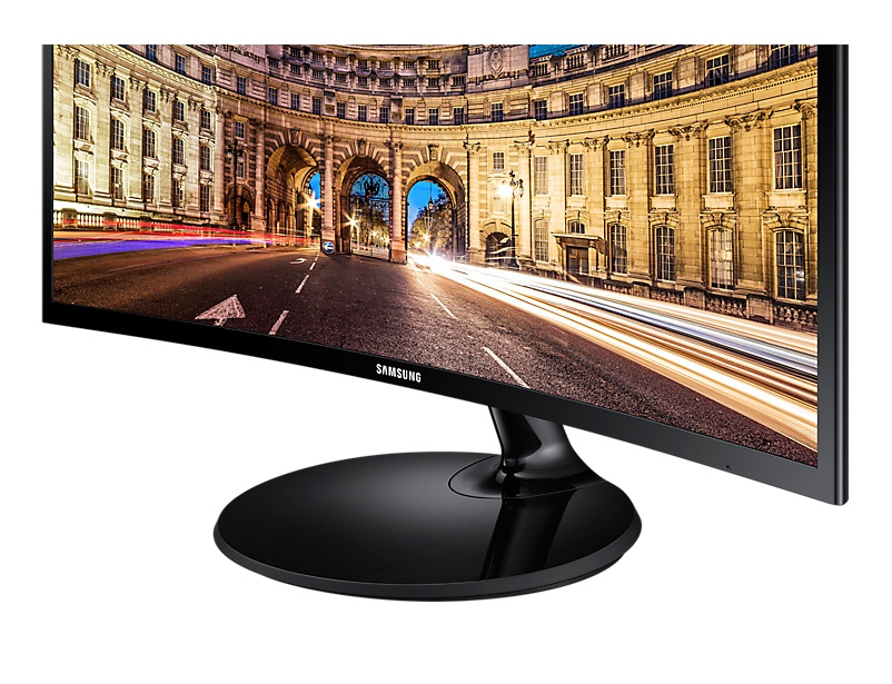 Monitor Curvo Samsung LC24F390FHL LED 23.5'', 1920x1080, Full HD, Widescreen, FreeSync, Negro, HDMI, VGA, 60HZ SKU: LC24F390FHLXZX