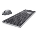 Kit de Teclado y Mouse Dell KM7321W, Inalámbrico, USB, Gris (Español) SKU: 580-AJIY