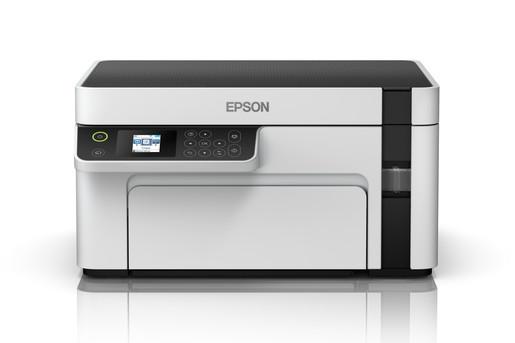 Impresora Epson EcoTank M1120, Blanco y Negro, Tinta Continua, Tanque de Tinta, Inalámbrico, Impresora Monocromática Wifi Direct 32ppm SKU: C11CG96301