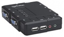 Manhattan Switch KVM de 4 Puertos, USB, VGA
SKU: 151269