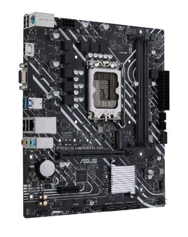 Tarjeta Madre ASUS Micro-ATX H610M-K D4, S-1700, Intel H610, HDMI, 64GB DDR4 para Intel ― Requiere Actualización de BIOS para Procesadores Intel 13va. Generación SKU: 90MB1A10-M0EAY0