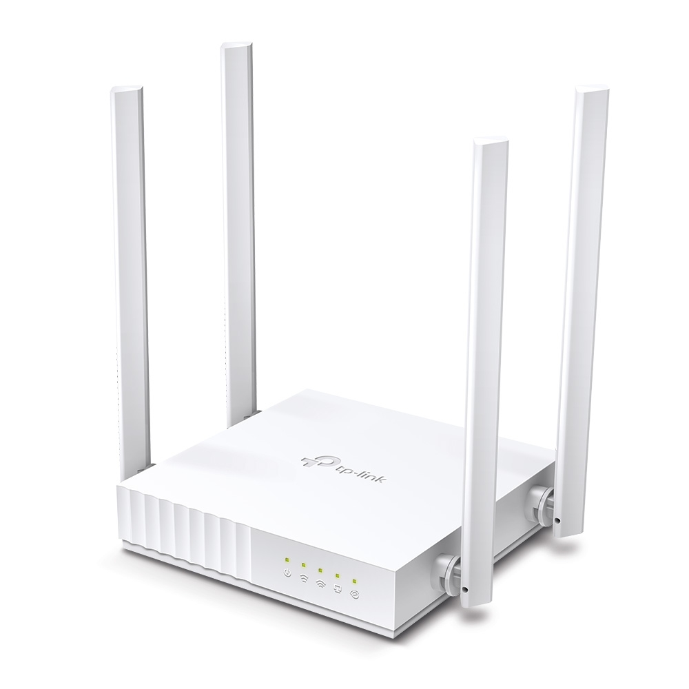 Router TP-Link Fast Ethernet de Banda Dual Firewall C750 ARCHER C24, Inalámbrico, 433Mbit/s, 5x RJ-45, 2.4/5GHz, 4 Antenas Externas NIC-3514 SKU: ARCHER C24