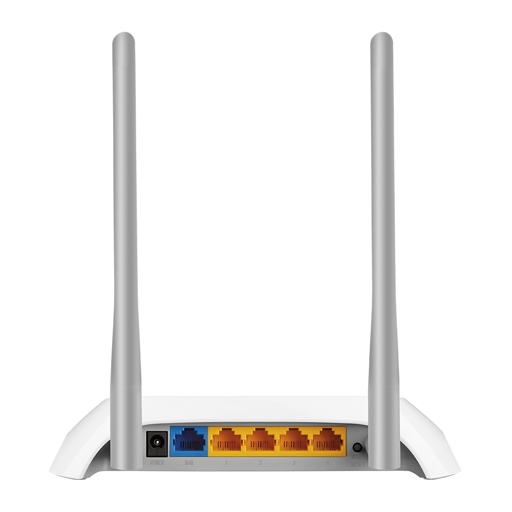 Router TP-Link Ethernet TL-WR840N, Inalámbrico, 300 Mbit/s, 4x RJ-45, 2.4GHz, con 2 Antenas NIC-2198 SKU: TL-WR840N