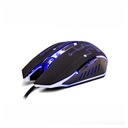 Mouse Gamer Vorago Óptico MO-501, Alámbrico, USB, 3200DPI, Negro SKU: MO-501