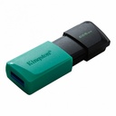 Memoria USB Kingston DataTraveler Exodia M, 256GB, USB A, Negro/Turquesa SKU: DTXM/256GB