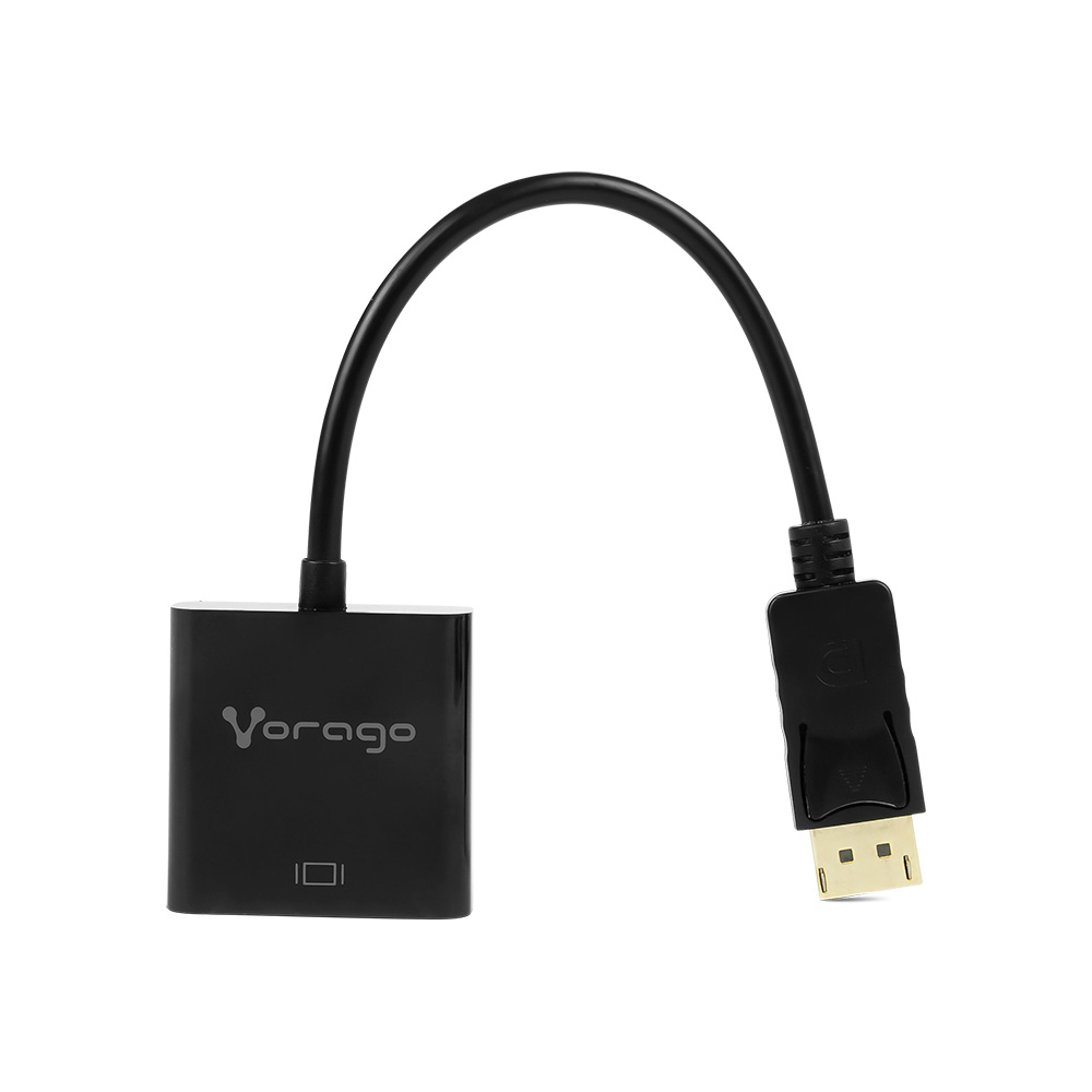 Vorago Adaptador DisplayPort Macho - HDMI Hembra, Negro SKU: ADP-300