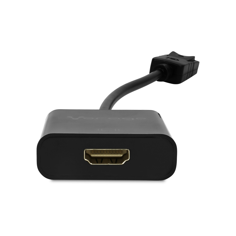 Vorago Adaptador DisplayPort Macho - HDMI Hembra, Negro SKU: ADP-300