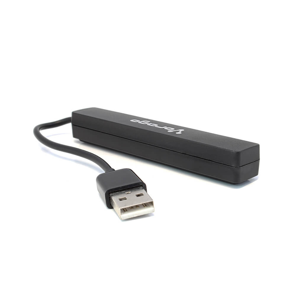 Vorago Hub USB 2.0 - 4x USB 2.0 Hembra, 480 Mbit/s, Negro SKU: HU-100 MULTIPUERTOS