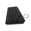 Teclado Vorago KB-204, Alámbrico, USB, Negro (Español) SKU: KB-204