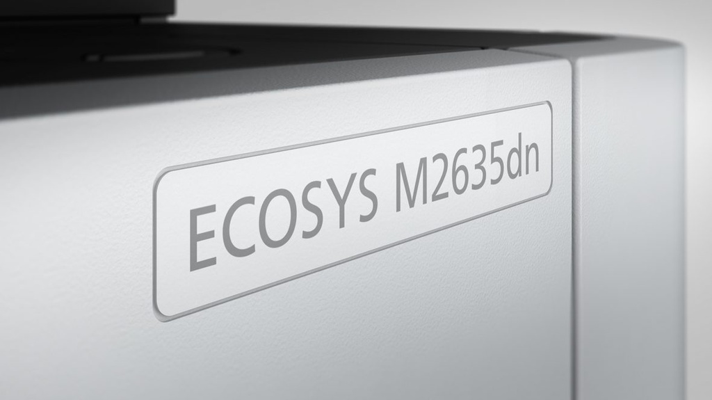 Multifuncional Kyocera ECOSYS M2635dn, Blanco y Negro, Láser, Inalámbrico, Impresora, Copiadora, Escáner, Fax, Wifi  SKU: 1102S22US0 Cama plana oficio Impresion a doble cara