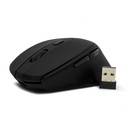 Mouse Vorago Óptico MO-306, Inalámbrico, USB, 2400DPI, Negro SKU: MO-306-BK