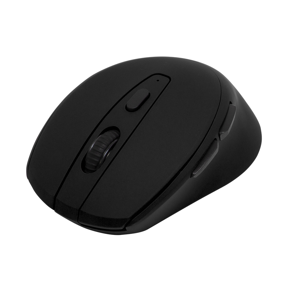 Mouse Vorago Óptico MO-306, Inalámbrico, USB, 2400DPI, Negro SKU: MO-306-BK