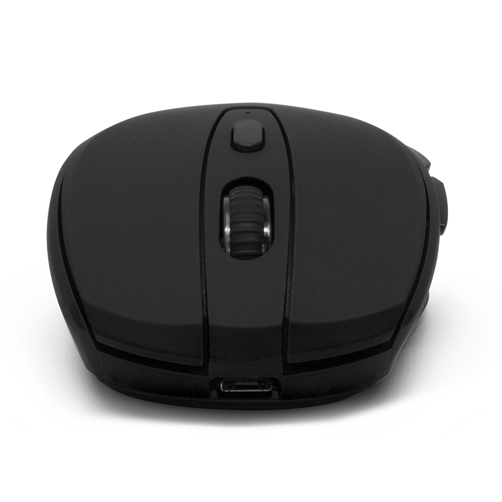 Mouse Vorago Óptico MO-306, Inalámbrico, USB, 2400DPI, Negro SKU: MO-306-BK