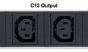 Intellinet PDU para Rack 19", 16 A, 110-240V, 8 Contactos SKU: 163682