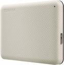 Disco Duro Externo Toshiba Canvio Advance V10 2.5", 4TB, USB, Blanco - para Mac/PC SKU: HDTCA40XW3CA