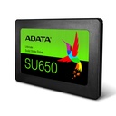 SSD Unidad de Estado Sólido ADATA Ultimate SU650 de 120GB, 2.5'', 7mm, SATA III(6.0 Gb/s). SKU: ASU650SS-120GT-R