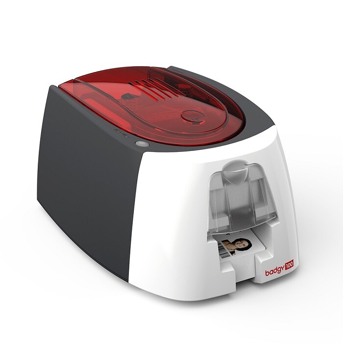 Evolis Badgy 100 Impresora de Credenciales, Transferencia Térmica, 260 x 300DPI, USB, Negro/Blanco SKU: B12U0000RS