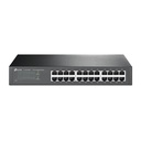 Switch TP-Link Gigabit Ethernet TL-SG1024D, 24 Puertos 10/100/1000Mbps, 48 Gbit/s, 8000 Entradas – No Administrable NIC-1526 SKU: TL-SG1024D