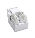 Intellinet 210843 Jack para Telefonía de Impacto, RJ11/12, Blanco SKU: 210843