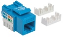 Intellinet Jack Categoría 5e, RJ-45, Azul SKU: 210546