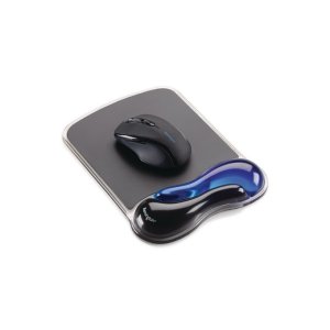 Mouse Pad Kensington P5115 - Descansa Muñecas Duo - Gel - Azul/negro SKU: P5115