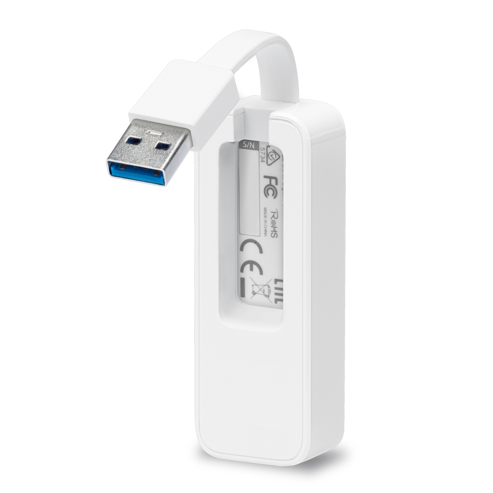 TP-Link Adaptador de Red UE300, USB 3.0 a Ethernet Gigabit, Alámbrico SKU: UE300