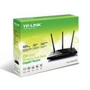 Router TP-Link Gigabit Ethernet AC1200, 867 Mbit/s, 4x RJ-45, 2.4/5GHz, 3 Antenas
SKU: ARCHER C1200