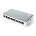 Switch TP-Link Fast Ethernet TL-SF1008D, 10/100Mbps, 1.6Gbit/s, 8 Puertos, 1000 Entradas – No Administrable SKU: TL-SF1008D