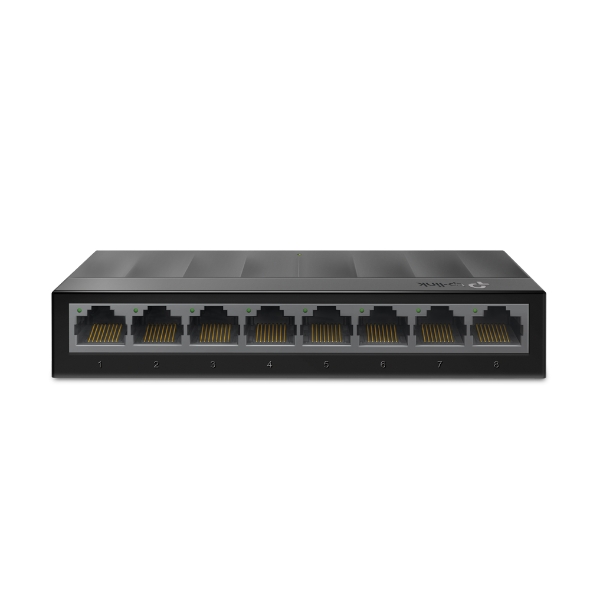 Switch TP-Link Gigabit Ethernet LS1008G, 8 Puertos 10/100/1000Mbps, 16 Gbit/s, 4000 Entradas - No Administrable SKU: LS1008G