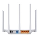 Router TP-LINK Ethernet Firewall ARCHER C60, Inalámbrico, 867Mbit/s, 5x RJ-45, 2.4/5GHz, 5 Antenas Externas SKU: ARCHER C60