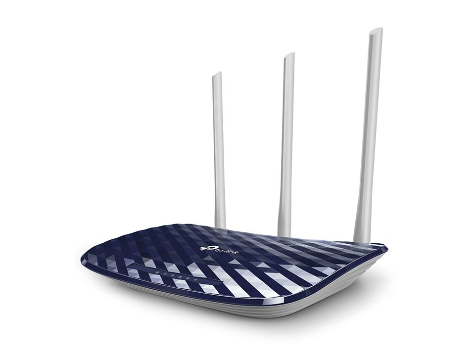 Router TP-Link Fast Ethernet de Banda Dual ARCHER C20 WISP, Inalámbrico, 433Mbit/s, 5x RJ-45, 2.4/5GHz, con 3 Antenas Externas SKU: ARCHER C20w