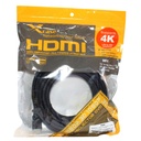 X-Case Cable HDMI 2.0 Macho - HDMI 2.0 Macho, 4K, 1.8 Metros, Negro SKU: HDMICAB20-18