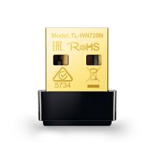 TP-Link Adaptador de Red USB TL WN725N Inalámbrico, 2.4 - 2.4835GHz SKU: TL-WN725N