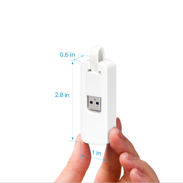 TP-Link Adaptador de Red USB UE200, Alámbrico, 100 Mbit/s SKU: UE200