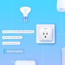 TP-Link Smart Plug Tapo P100, WiFi, 1 Conector, 2300W, 10A, Blanco, Compatible con Alexa/Google Home SKU: P100