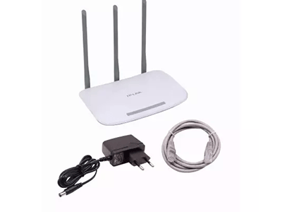 Router TP-Link Fast Ethernet TL-WR845N, Inalámbrico, 300Mbit/s, 5x RJ-45, 2.4GHz, con 3 Antenas Externas de 5dBi SKU: TL-WR845N