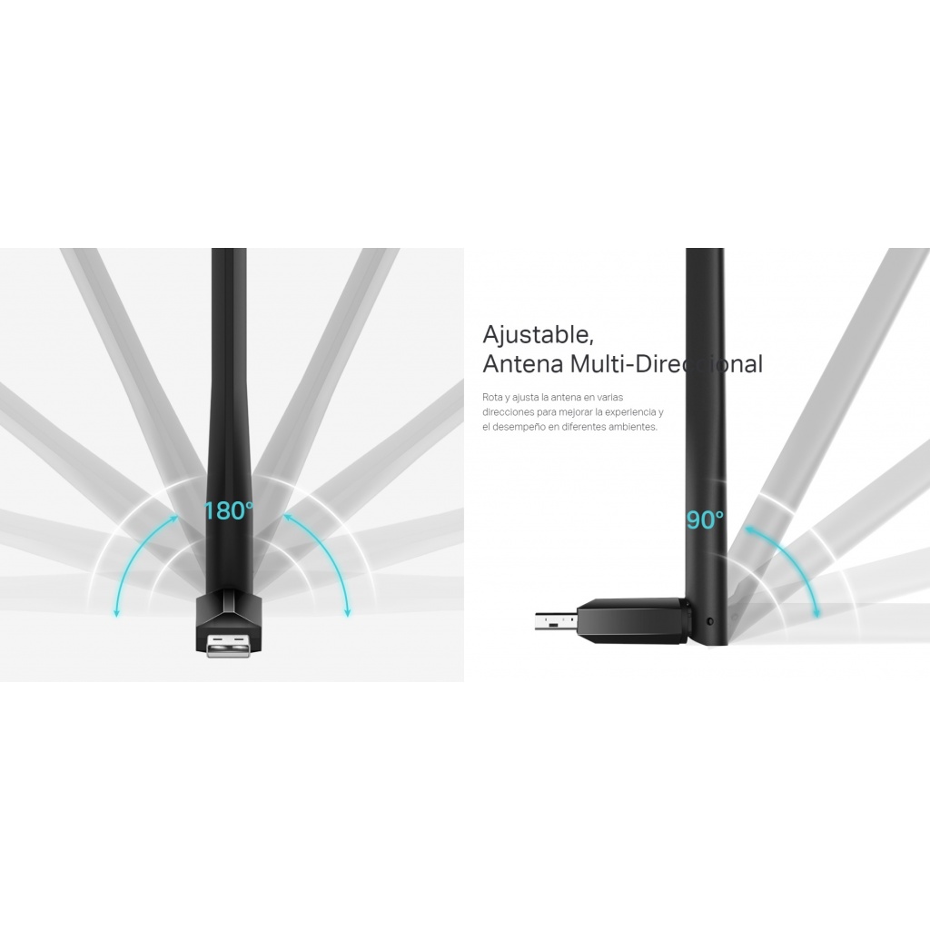 TP-LINK Adaptador de Red USB ARCHER T3U PLUS, Inalámbrico, WLAN, 867Mbit/s, 1 Antena SKU: ARCHER T3U PLUS