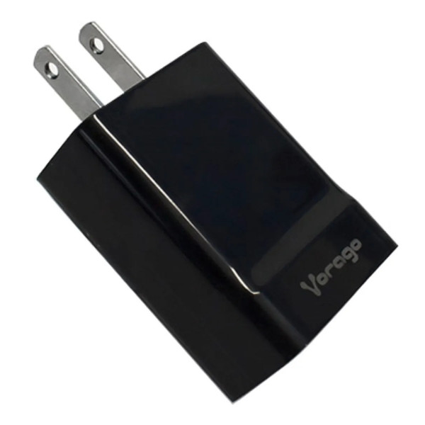 Cargador de Pared Vorago, 5V, USB, Negro SKU: AU-302-KB