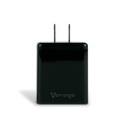 Cargador de Pared Vorago, 5V, USB, Negro SKU: AU-302-KB