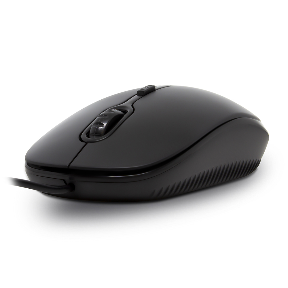 Mouse Vorago Óptico MO-100, Alámbrico, USB, 1000DPI, Negro SKU: MO-100