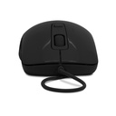 Mouse Ergonómico Vorago Óptico MO-102, Alámbrico, USB, 1600DPI, Negro SKU: MO-102/N