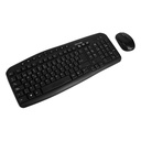 Kit de Teclado y Mouse Vorago KM-303, Inalámbrico, Negro (Español) SKU: KM-303