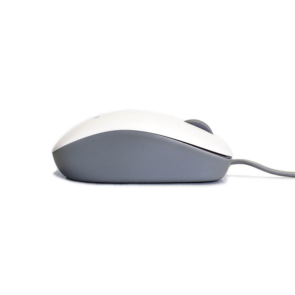 Mouse Vorago Óptico MO-206, Alámbrico, USB, 2400DPI, Blanco SKU: MO-206/WH