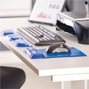 Mousepad Fellowes con Descansa Muñecas, 20x25.4cm, Grosor 2.4cm, Azul SKU: 9182201