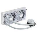 Cooler Master MasterLiquid 240L Core ARGB White Enfriamiento Líquido para CPU, 2 x 120mm, 650-1750RPM
SKU: MLW-D24M-A18PZ-RW 